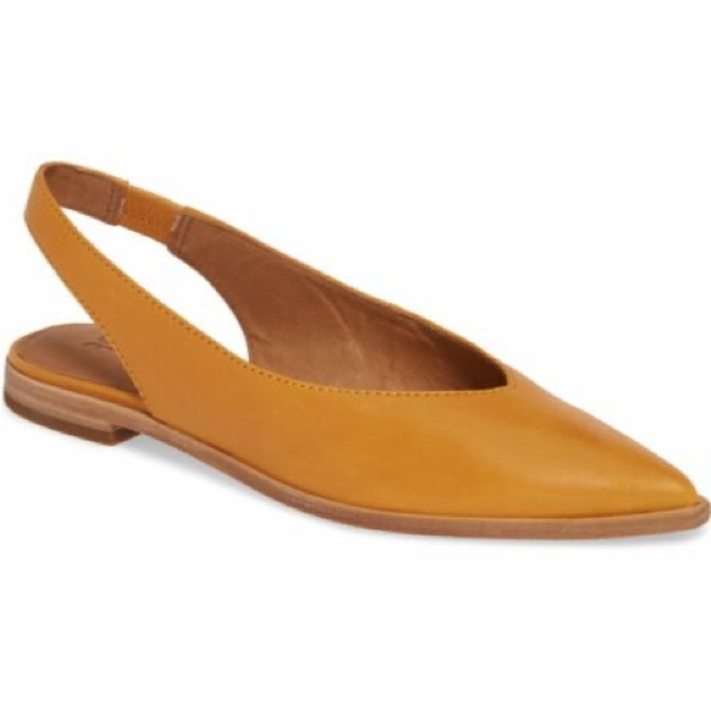 Frye Kenzie Leather Slingbacks